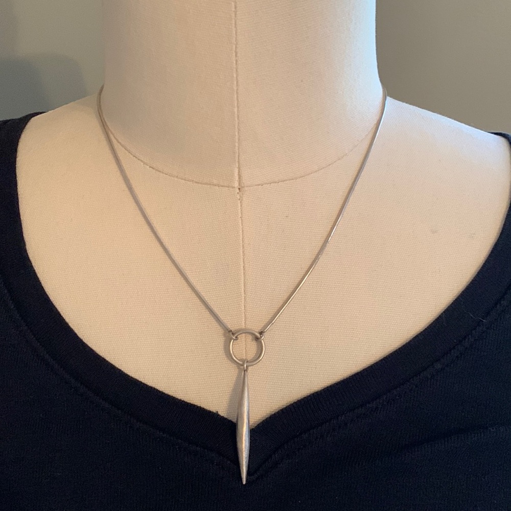 Sterling silver 18 inch drop necklace